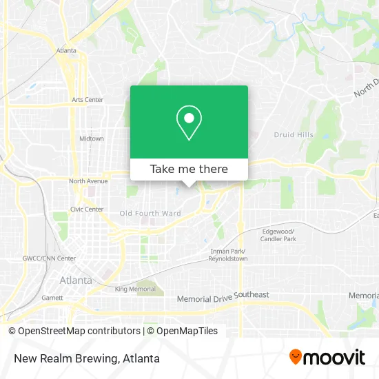 Mapa de New Realm Brewing