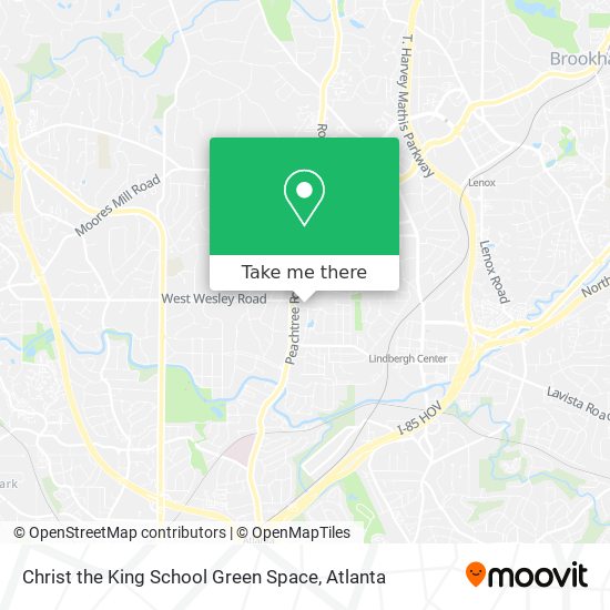 Mapa de Christ the King School Green Space