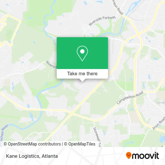Kane Logistics map