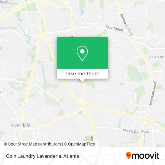 Coin Laundry Lavanderia map