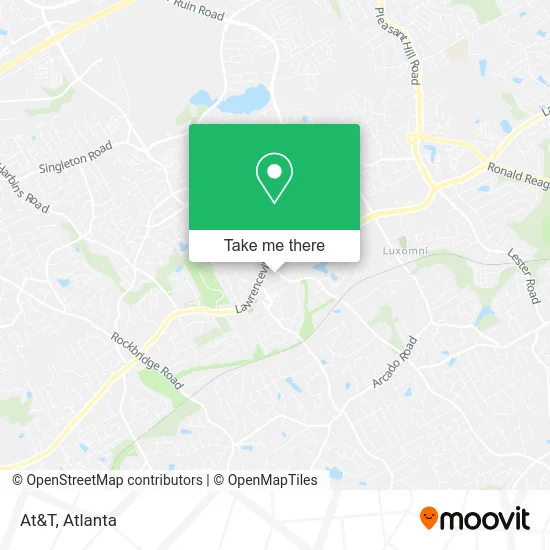 At&T map