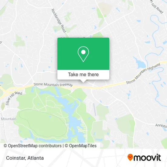 Coinstar map