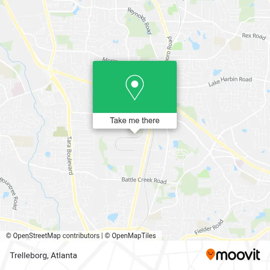 Trelleborg map