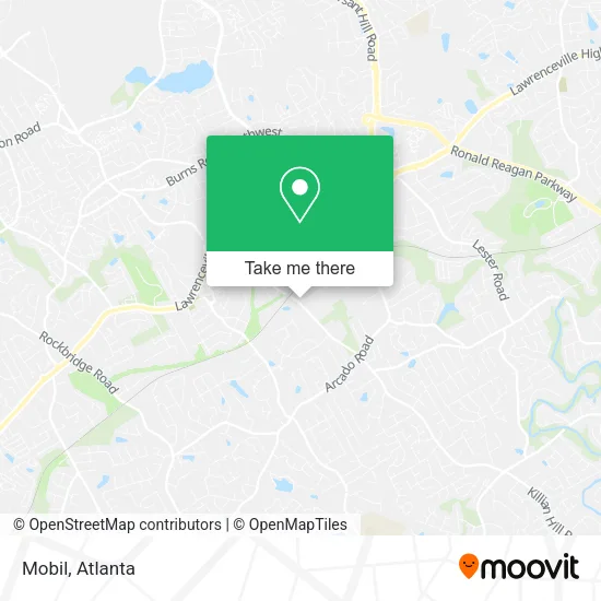 Mobil map