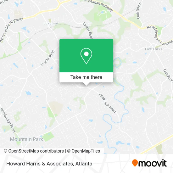 Mapa de Howard Harris & Associates