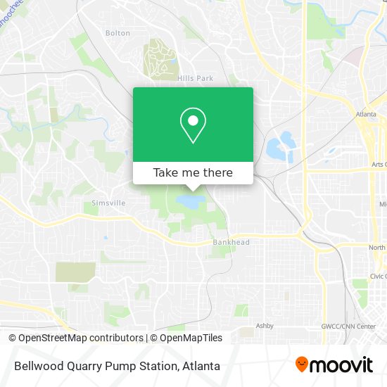Mapa de Bellwood Quarry Pump Station