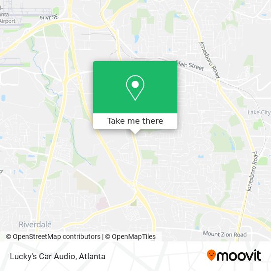 Mapa de Lucky's Car Audio