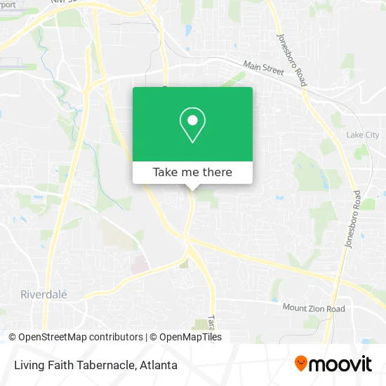 Living Faith Tabernacle map
