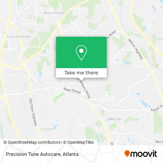 Mapa de Precision Tune Autocare