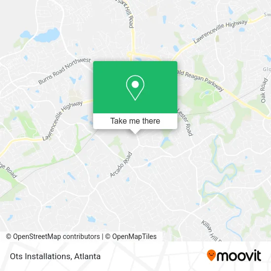 Ots Installations map
