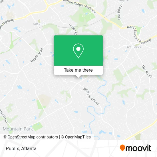 Mapa de Publix