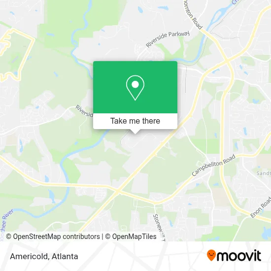 Americold map