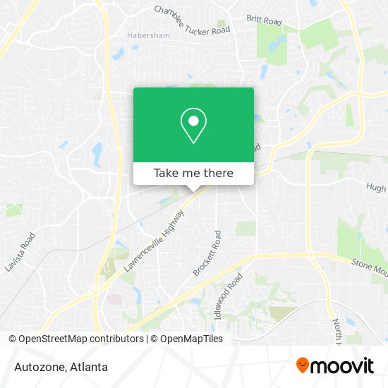 Autozone map