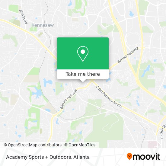Academy Sports + Outdoors map