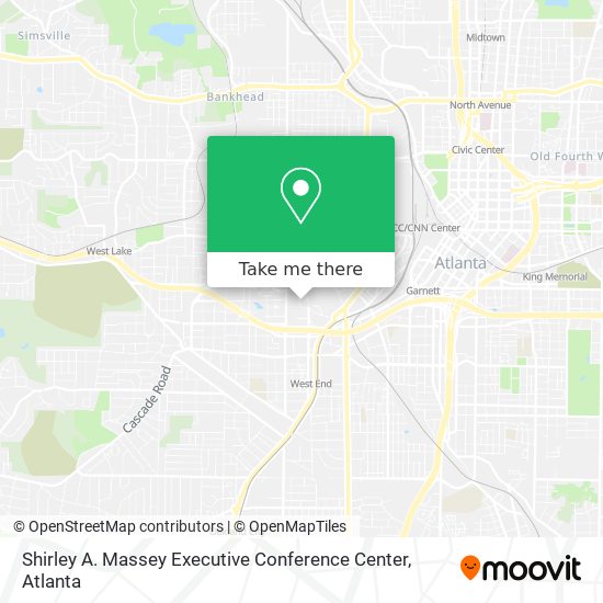 Mapa de Shirley A. Massey Executive Conference Center