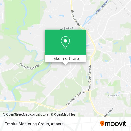 Empire Marketing Group map