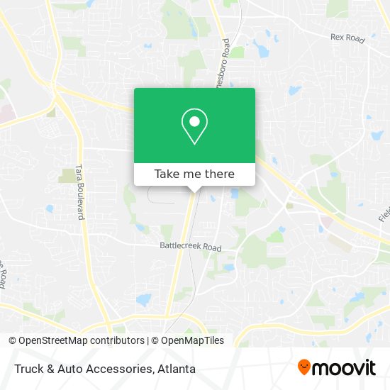 Truck & Auto Accessories map