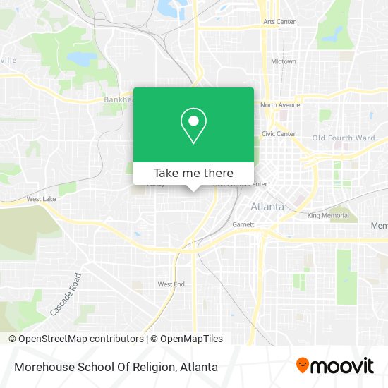 Morehouse School Of Religion map