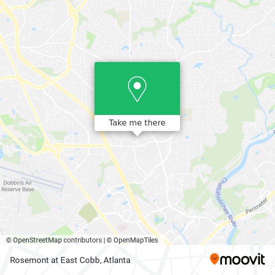 Mapa de Rosemont at East Cobb