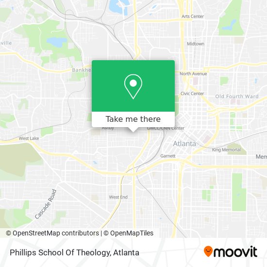 Phillips School Of Theology map