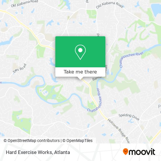 Hard Exercise Works map