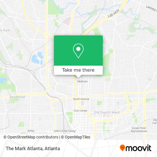 The Mark Atlanta map