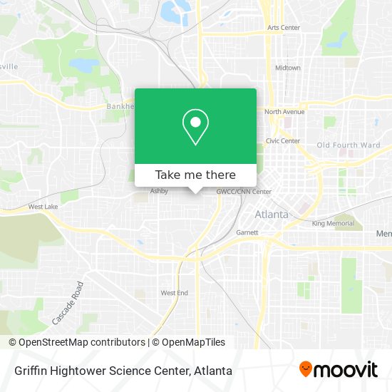 Griffin Hightower Science Center map