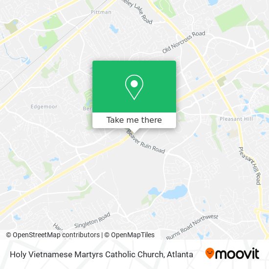 Holy Vietnamese Martyrs Catholic Church map