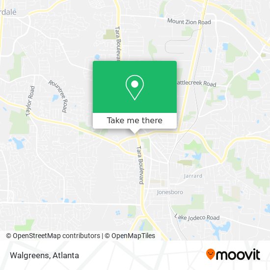 Walgreens map