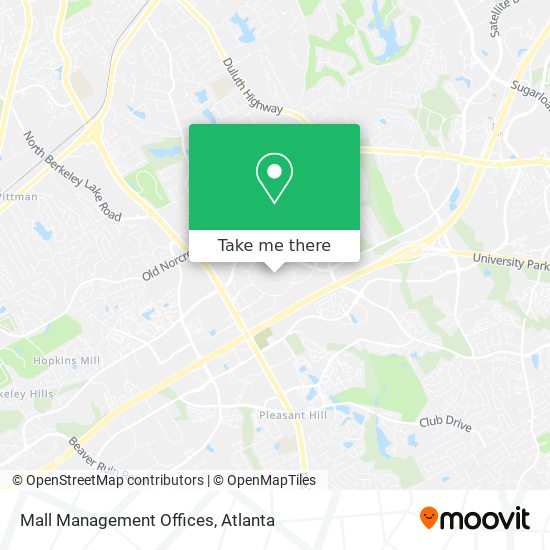 Mall Management Offices map