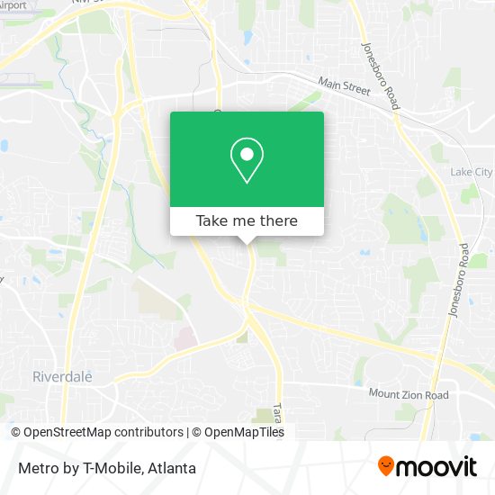 Metro by T-Mobile map