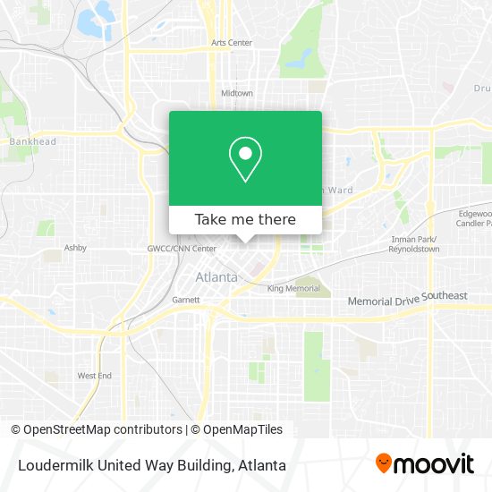 Loudermilk United Way Building map