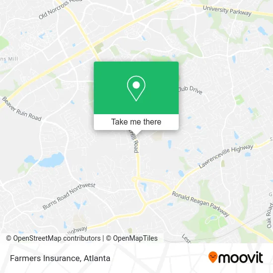 Farmers Insurance map