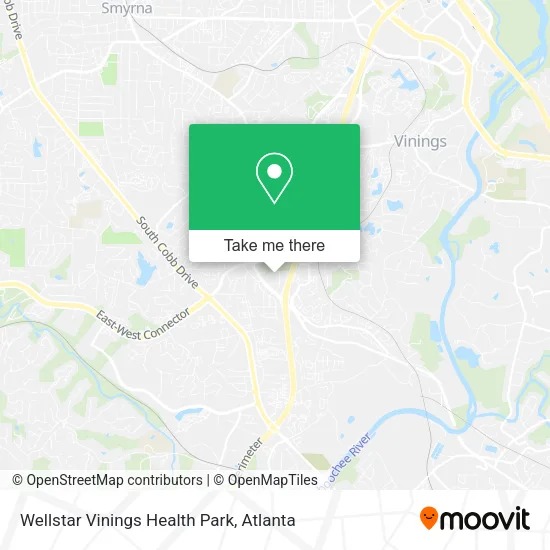 Wellstar Vinings Health Park map