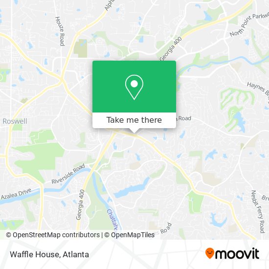 Waffle House map