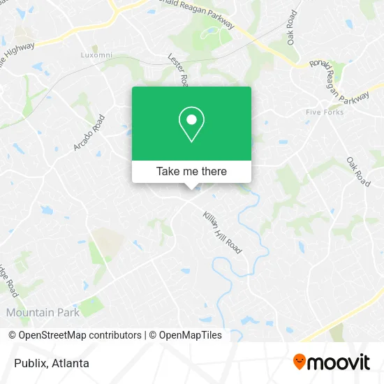 Mapa de Publix