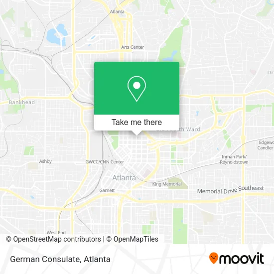 Mapa de German Consulate