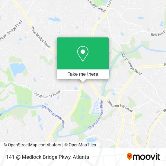 141 @ Medlock Bridge Pkwy map