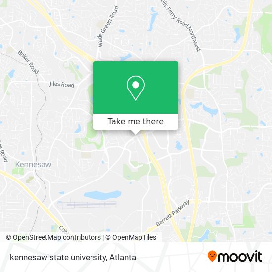 kennesaw state university map