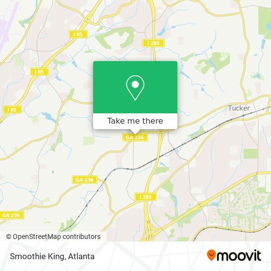 Smoothie King map