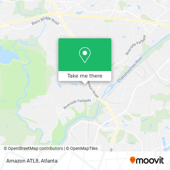 Mapa de Amazon ATL8