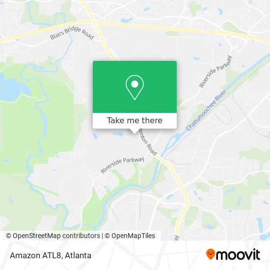Amazon ATL8 map