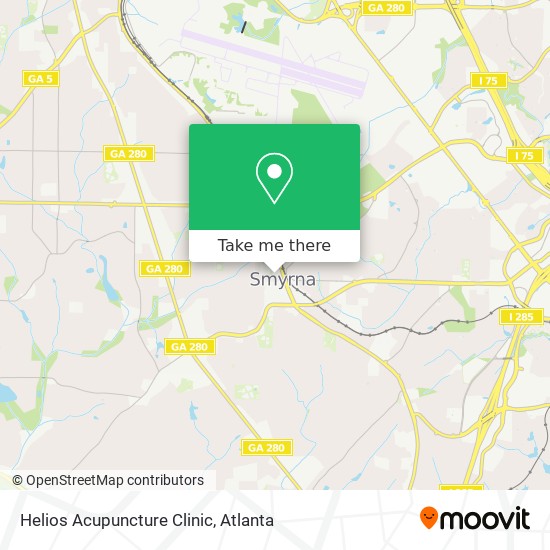 Helios Acupuncture Clinic map