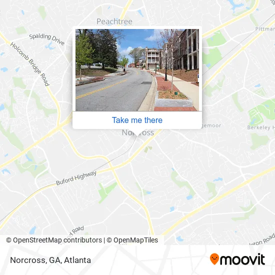 Norcross, GA map