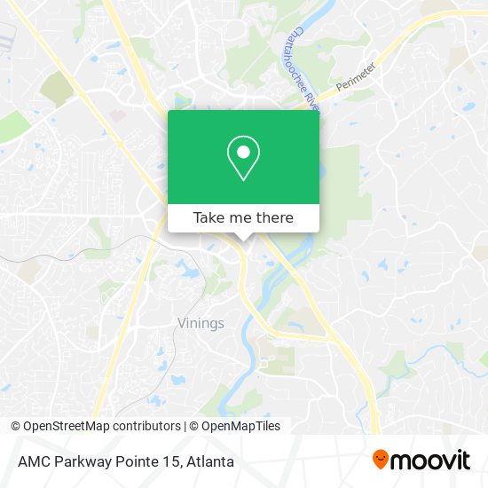 AMC Parkway Pointe 15 map