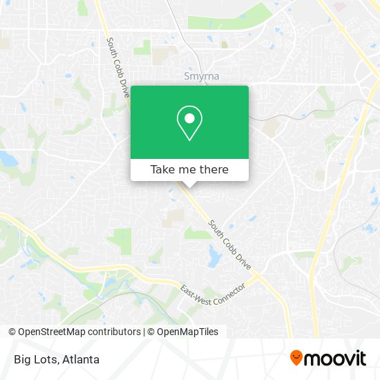 Big Lots map