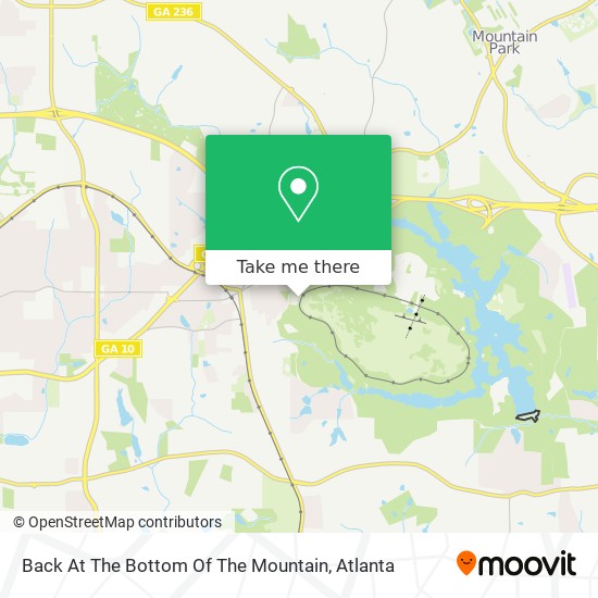 Mapa de Back At The Bottom Of The Mountain