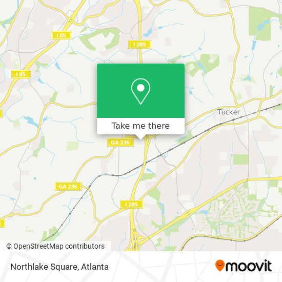 Northlake Square map