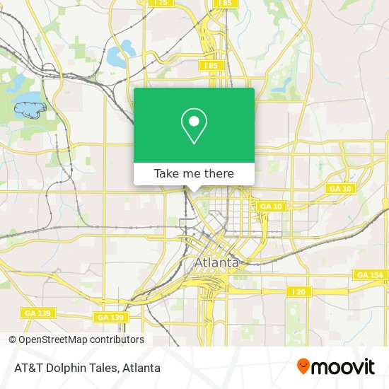 AT&T Dolphin Tales map