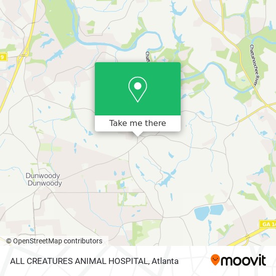 Mapa de ALL CREATURES ANIMAL HOSPITAL